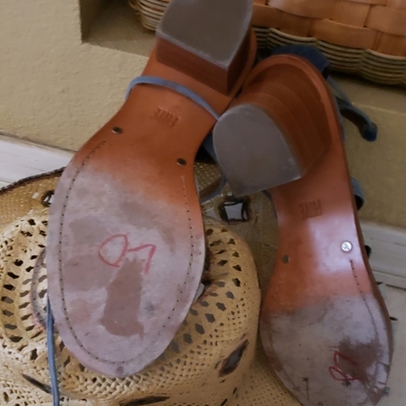 😍😍FRYE Brielle Gladiator Denim Sandal‎ - Picture 8 of 10